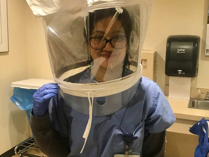 Gayatri Joshi, a trauma radiologist in Atlanta, told Business Insider that she and her colleagues have been saving masks for healthcare workers at greater risk of airborne contamination — those giving oral exams, or conducting intubation and suctioning.