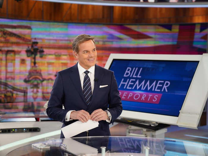 In our first interview, Hemmer said he was most comfortable in the news lane. "That