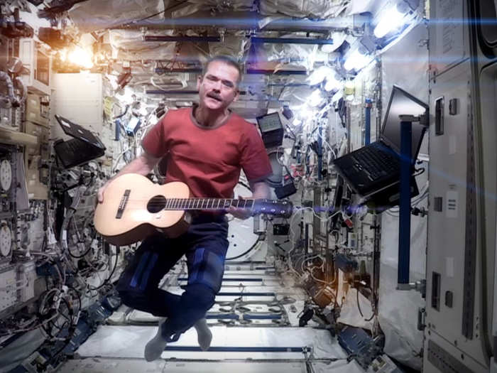 Chris Hadfield: "Don