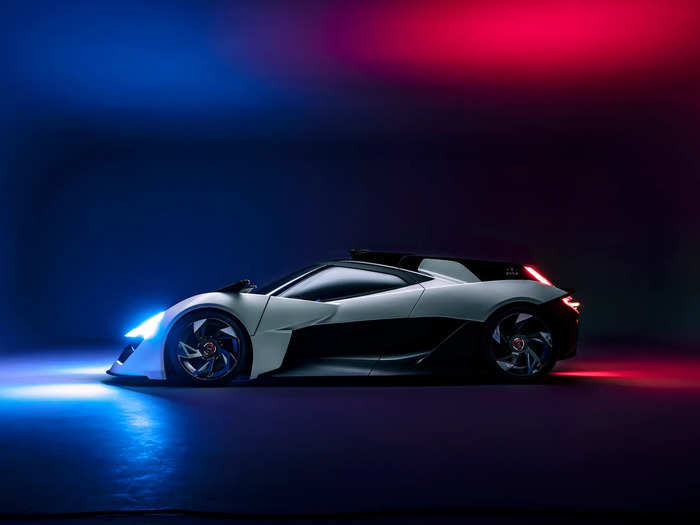 But where the AP-0 sets itself apart is in its radical design and construction — on the car