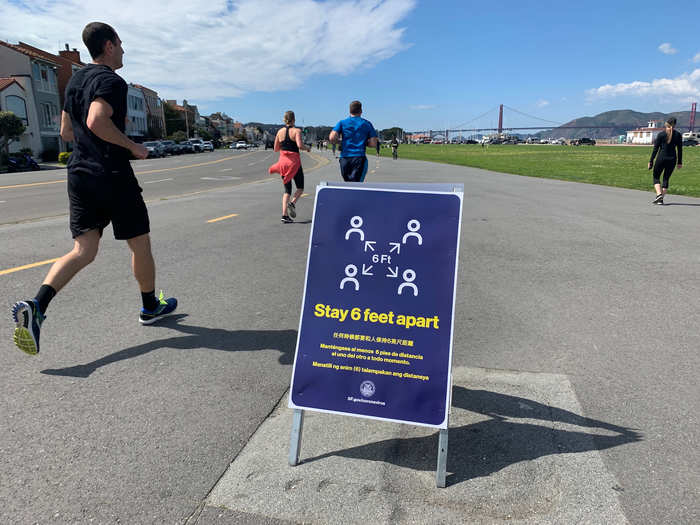 But Mayor London Breed has threatened to close public parks after mass outings were made during the first weekend of the shelter-in-place order in San Francisco.