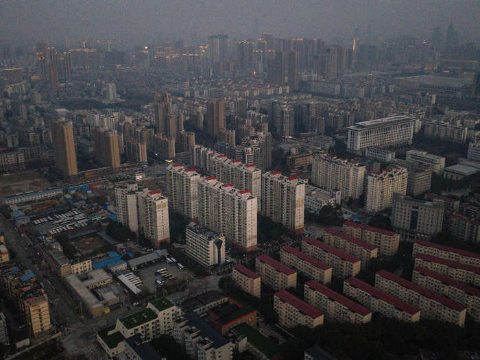 The most severe lockdown is in Wuhan, China, where the virus originated in December.