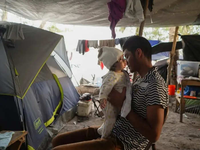 Many of the migrants here originally came from Central America and hope to enter the US. But after the Trump administration postponed all immigration hearings on March 24 due to the coronavirus, their fate is now in limbo.