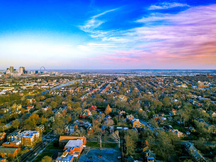 The family spent some of their fortune on a mansion in a St. Louis suburb that Bloomberg named one of the wealthiest towns in America. They also own a 700-acre farm outside the city.