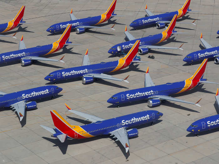 Even before the crisis, space was limited at most storage facilities due to the unexpected arrival of another aircraft: the Boeing 737 Max.