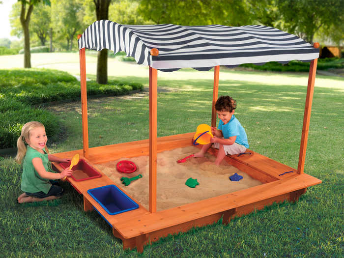 The best wooden sandbox