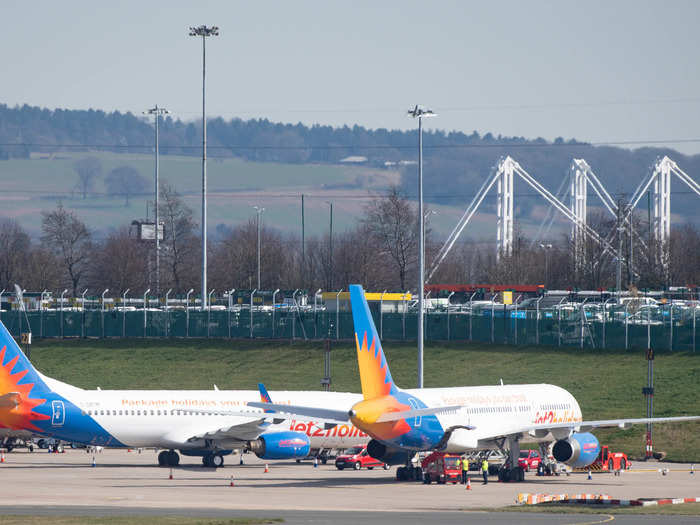 With the demand for air travel at all-time lows, airports have been shifting from their original purpose whether it be housing grounded aircraft or the dead resulting from a pandemic.