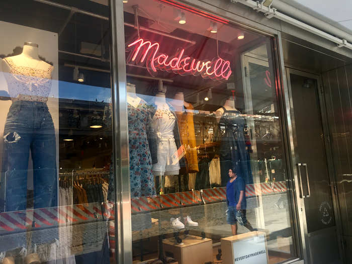 Madewell closed all US stores until March 28. Employees will be paid through this period.
