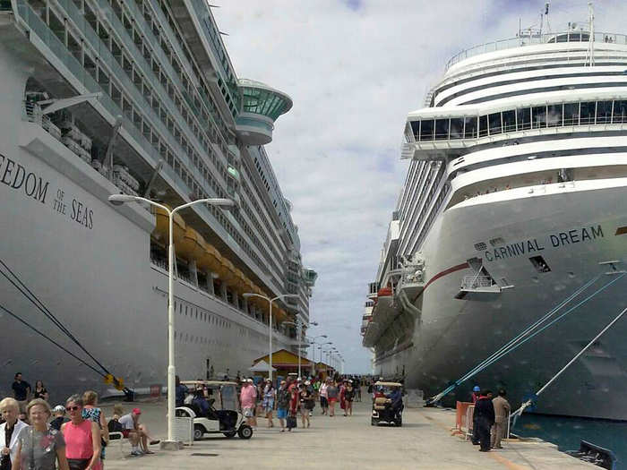 ... as was its sister line, Carnival Cruise Lines