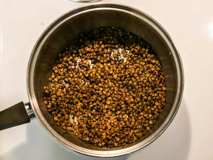 I learned to sort lentils through watching many a Moroccan mama do it. But most lentils sold in the States don