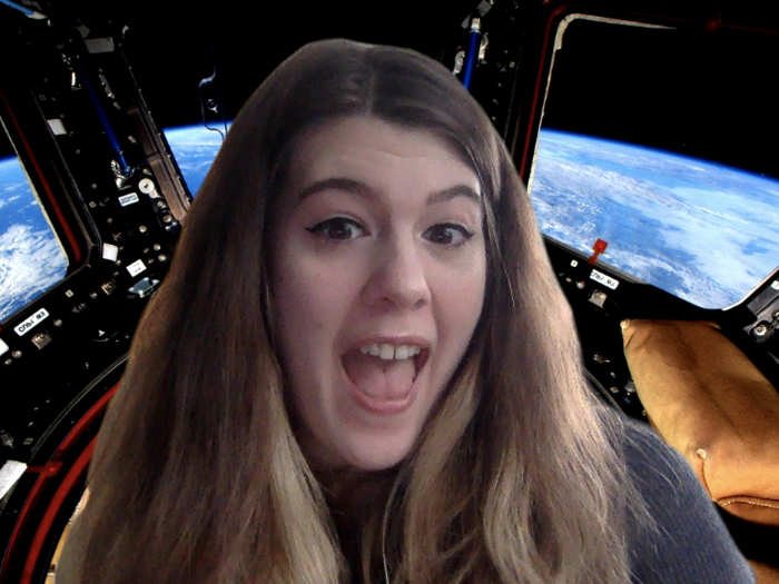For an out of this world Zoom background, virtually send yourself into space.