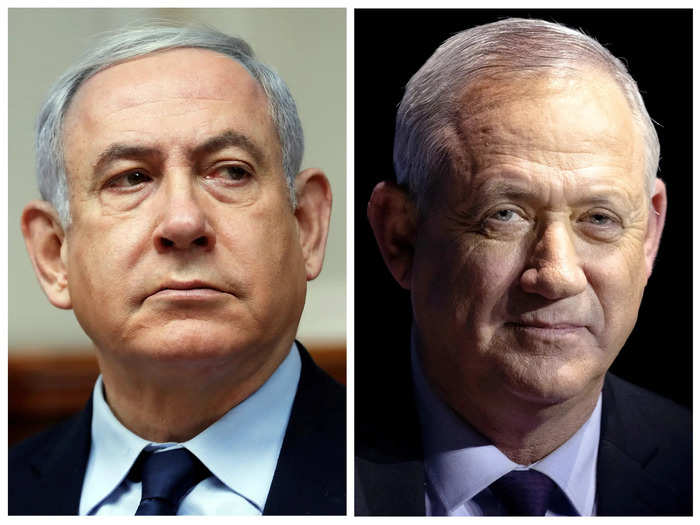 Benny Gantz, a former Israeli army chief, has agreed to form a unity government with Benjamin Netanyahu, effectively ending Israel