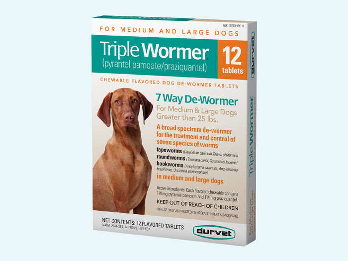 The best dewormer for large dogs