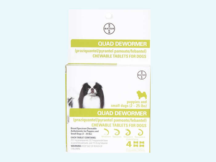 The best dewormer for puppies