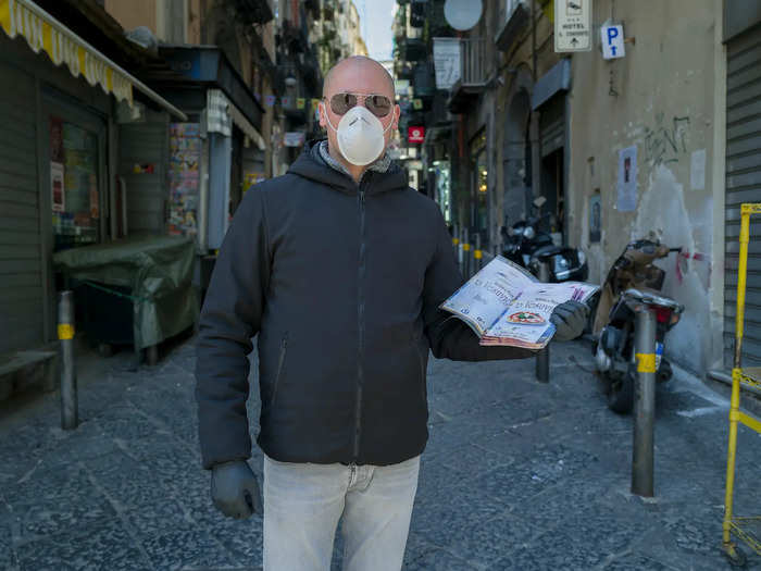 Small business owners and workers fear their shops will not be able to reopen, after the lockdown is lifted. One waiter in Sicily who lost his job told the Guardian, "This situation is bringing us to our knees."