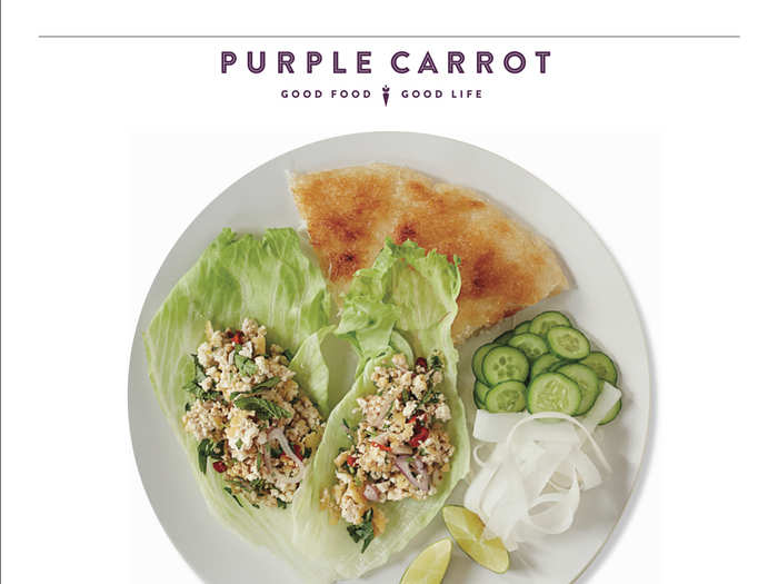 Purple Carrot, a plant-based meal delivery service, has committed to donating a portion of its sales to Feeding America.