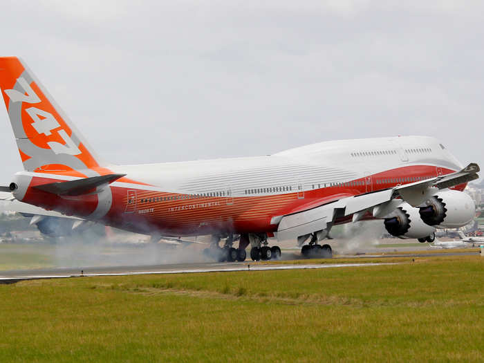 The latest 747 to come from Boeing, the 747-8i, gave cargo airlines increased cargo capacity.