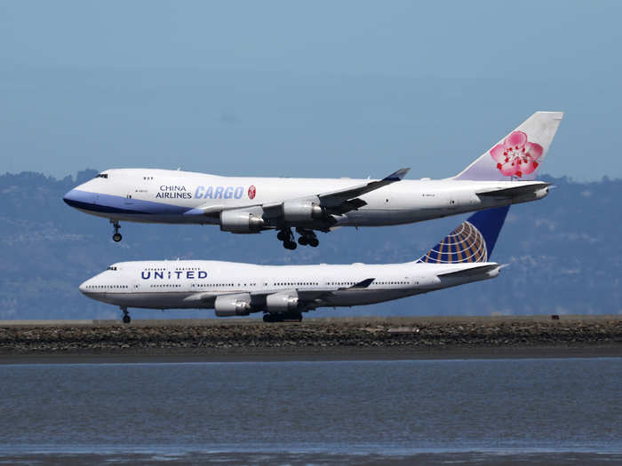 The most prevalent 747 freighter flying is the -400F, the type also most flown by the remaining 747 airlines.