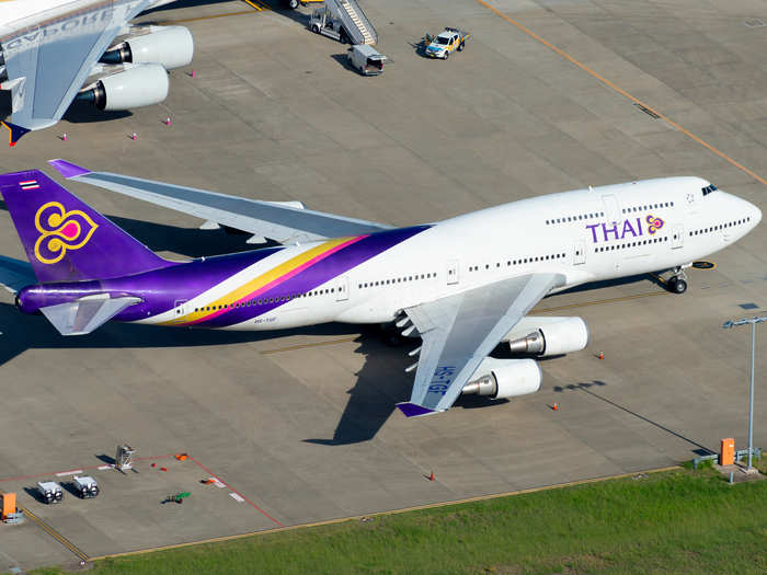 Thai International Airways…