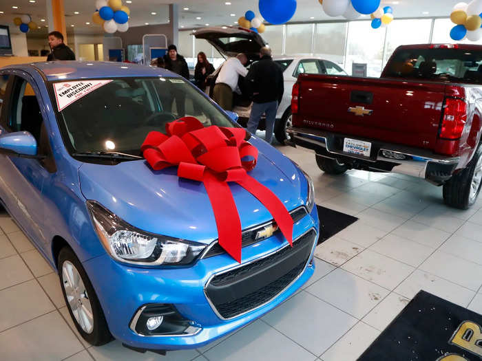 With car sales plummeting, you could make some deals.