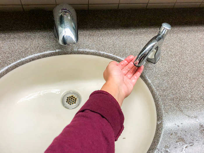 Wash your hands as soon as you are able to while traveling.