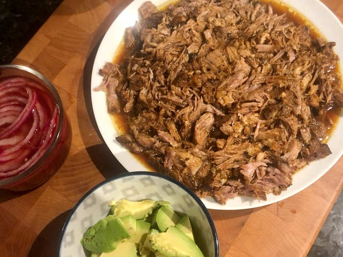 Garlicky Cuban pork