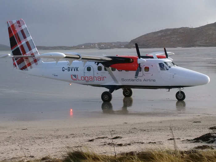 Loganair and the Scottish Ambulance Service aren