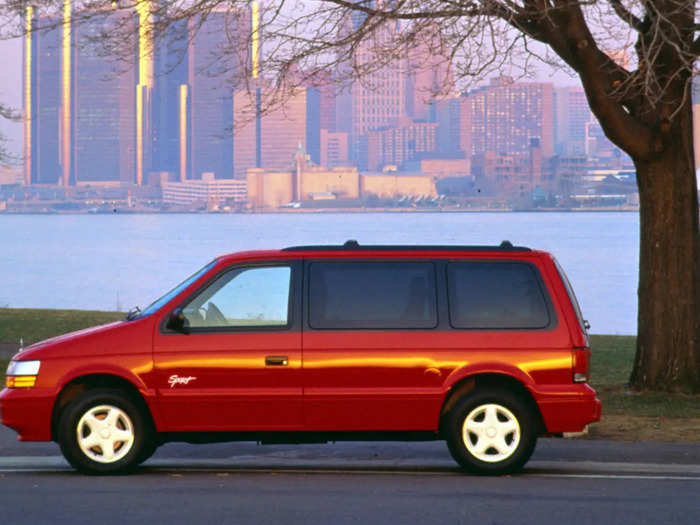 Also in 1991, Chrysler pioneered a driver-side sliding door. The popular feature was soon adopted by other brands, but gave Chrysler a brief-yet-significant edge over the competition.