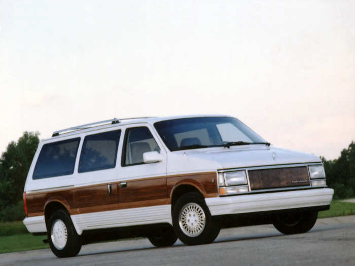 Chrysler followed up its two wildly successful first vans with the upscale Chrysler Town and Country in 1990.