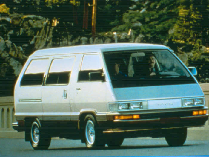 … and Toyota brought its aptly named Passenger Van to the market.