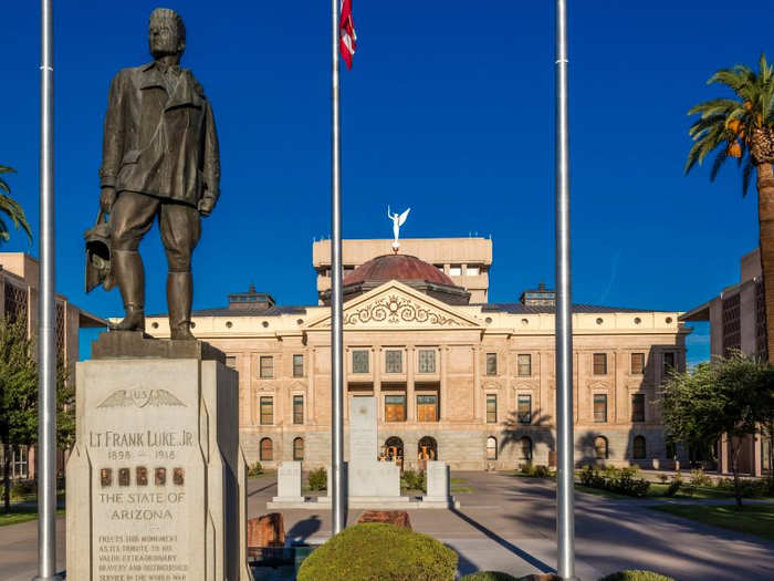 Grisham then moved to a role as a spokeswoman for the Republican-held Arizona House of Representatives, where she faced another direct clash with the press.