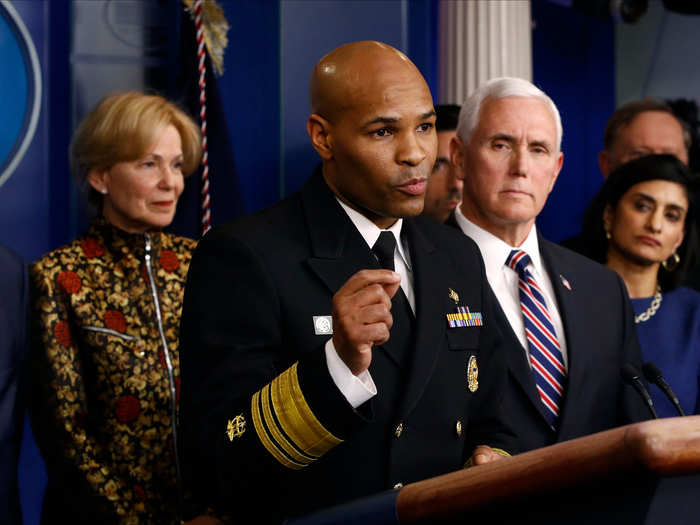 The surgeon general also holds the rank of Vice Admiral in the Public Health Service Commissioned Corps, which is a group of uniformed service members that respond to public health emergencies around the world.