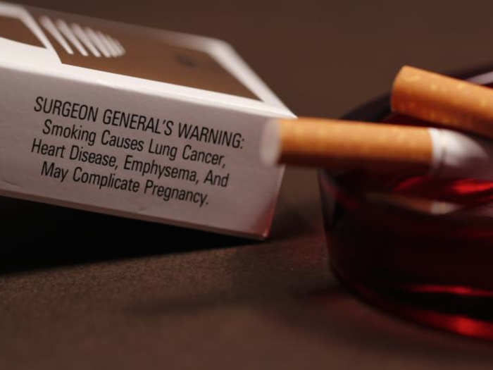 After the report came out, Congress passed a law requiring a warning label on cigarette packaging, which is prefaced on the packaging with: "Surgeon General