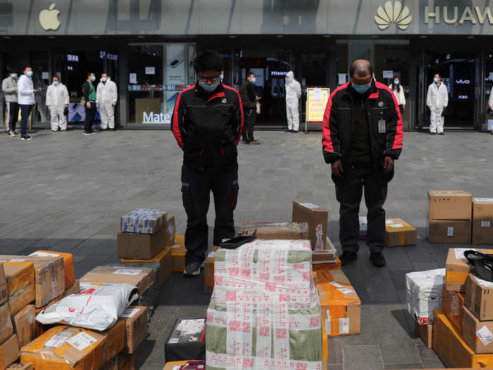 More than 2,500 people in the city have died from the virus. Last week, Wuhan residents joined a three-minute national silence for all those who succumbed to the disease.