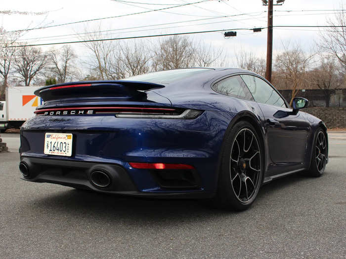 ... but this classic 911 feature is a high-tech wing. It can adjust to better manage the dynamic airflow over the vehicle, enhancing downforce.