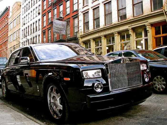 The Rolls-Royce Phantom was, at $500,000, the most expensive vehicle we had ever tested at that point. It actually had curtains in the back seat. But no Grey Poupon.