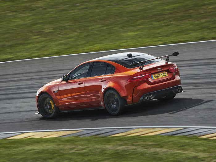 The Jaguar XE Project 8 was a wild, $188,000 British muscle sedan. Yes, that