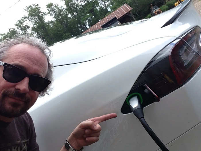 Nothing odd about the Tesla Model S — except for that time I took one on a road trip and "ran out of gas."