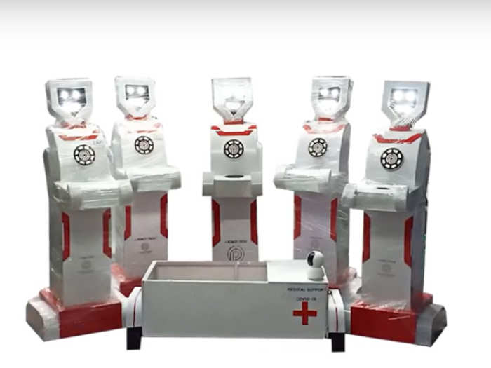 Robots to treat patients