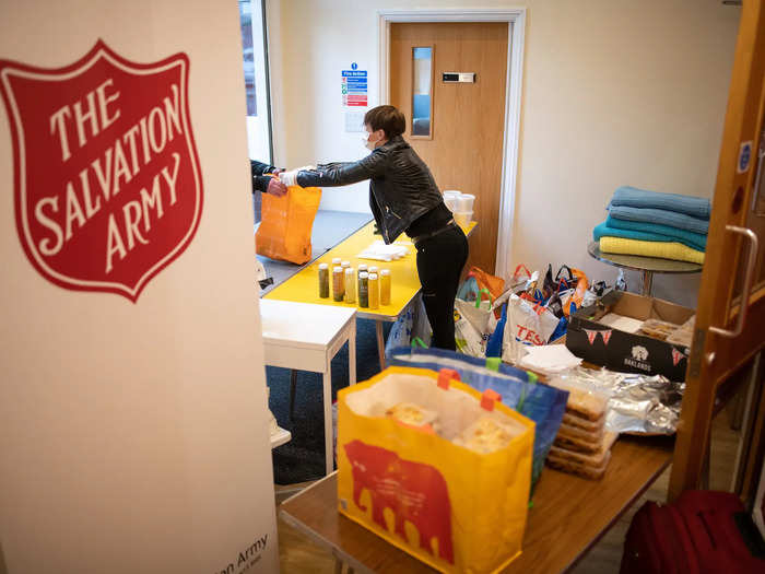 The Salvation Army is helping care for people most vulnerable to COVID-19 through its support of homeless shelters, food banks, and drug and alcohol rehabilitation programs.