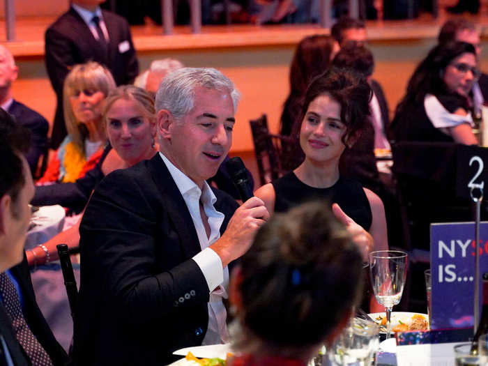 Ackman credited his new family for inspiring his profits.