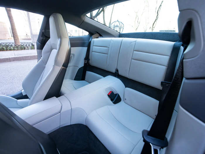 The back seat of the 911 has been a running joke for decades. It