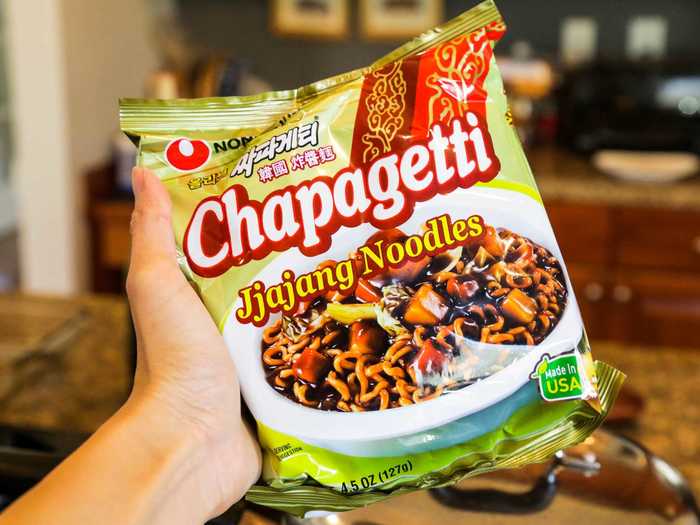 After all, Chapagetti is an instant version of jjajang myeon, a Korean take on a Northern Chinese noodle dish with a dark, meaty sauce.