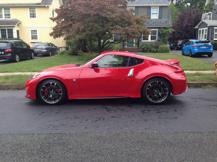 9. The Nissan 370Z Nismo Tech. I love this V6 dinosaur, and for $46,000, what