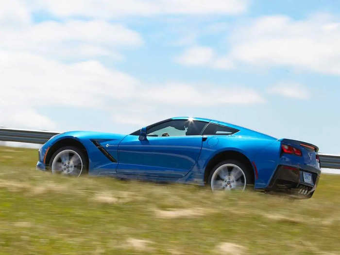 8. The C7 Corvette Stingray has been supplanted by the mid-engine C8, but I drove the C7 back in 2014 and sort of enjoyed the seven-speed manual.