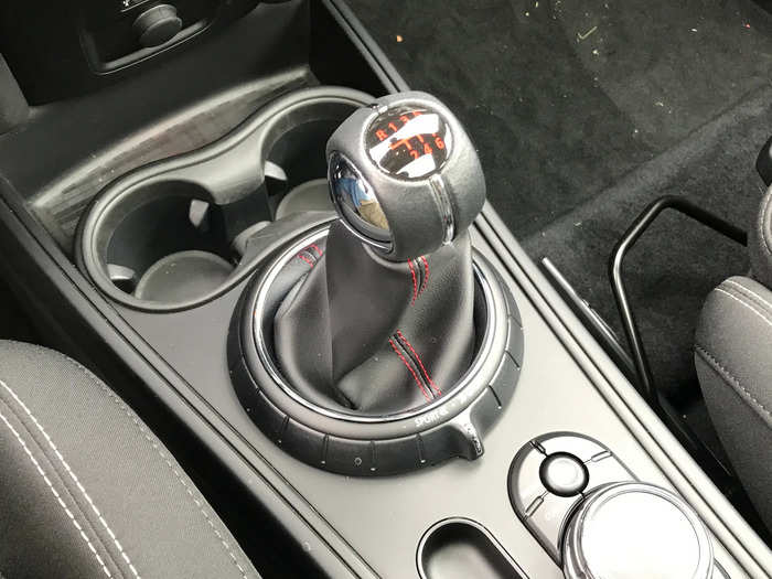 It also featured a solid six-speed manual.