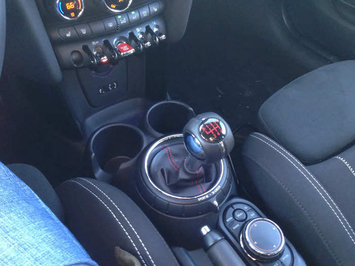 It has a very crisp-shifting six-speed manual that