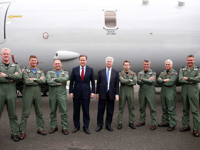 The Royal Air Force purchased nine P-8s to be based in Scotland and patrol the waters of the North Atlantic Ocean.