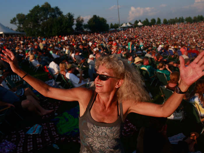 Baby boomers are trying to socialize with their friends and hoard supplies.