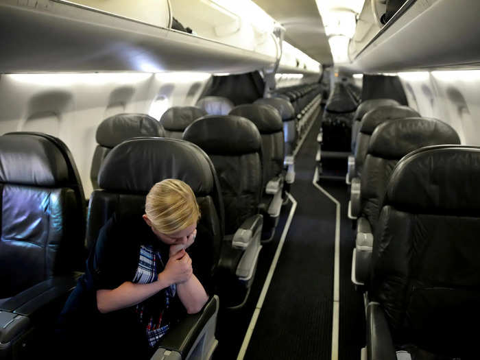 On this flight from Washington to New Orleans, only one passenger showed up to fly on this 70-seat regional jet.